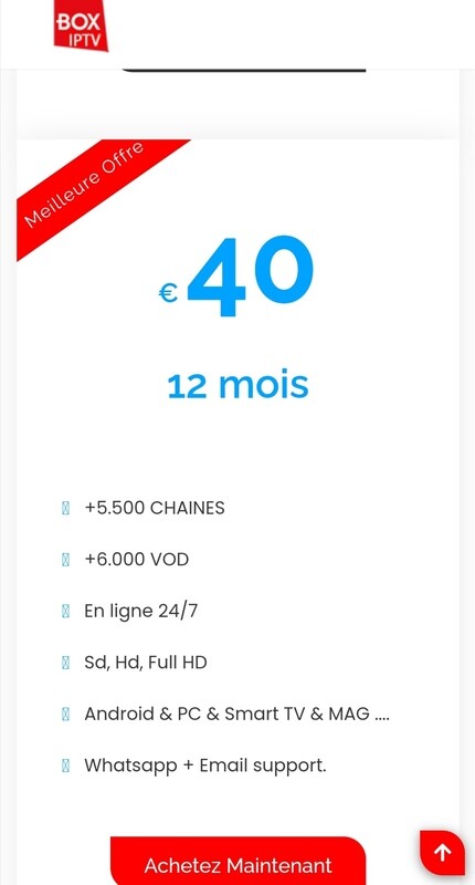 Abonnement Premium 12 Mois