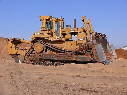 Location Bulldozer sur chenilles 17,8T