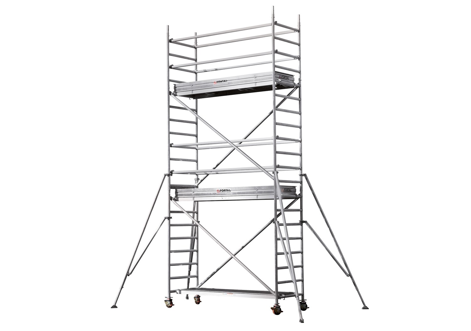 Échafaudage roulant gamme pro T-ONE 155 pliant 7.70M
