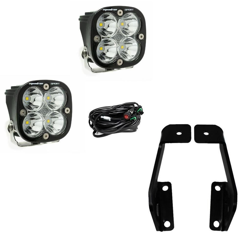 Baja Designs Ford Raptor Squadron Sport A-Pillar Kit