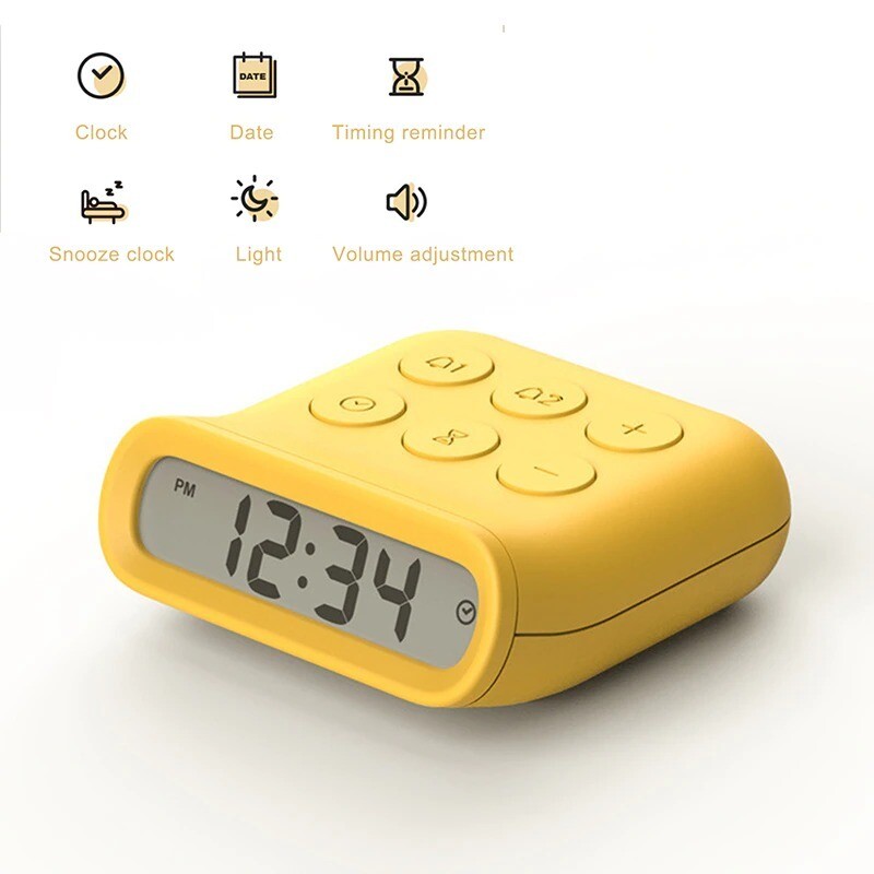 Simple Digital Bedside Alarm Clock