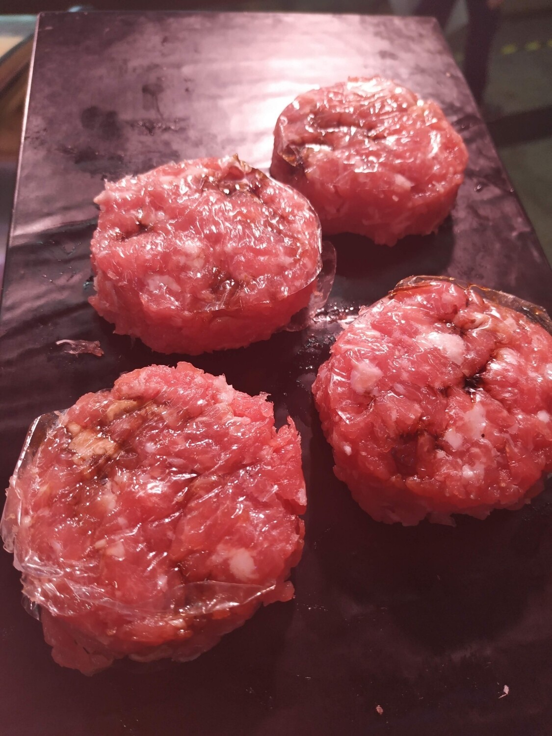 Mini burger ceps amb ceba caramelitzada 11,50 €/kg