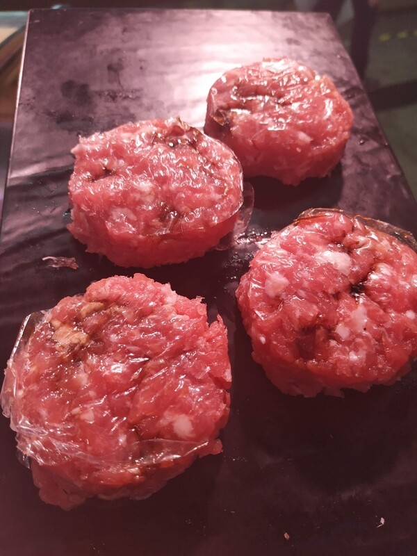 Mini burger ceps amb ceba caramelitzada 11,50 €/kg