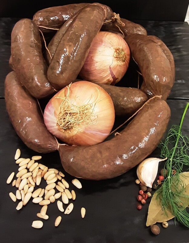 Botifarrons de ceba 10,60 €/kg