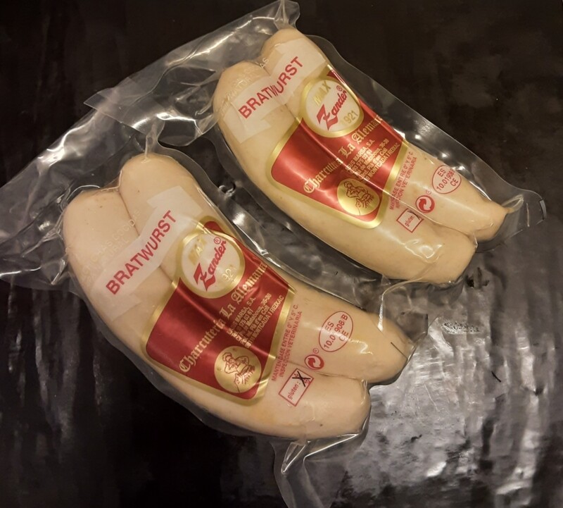 Bratwurst 2 unitats