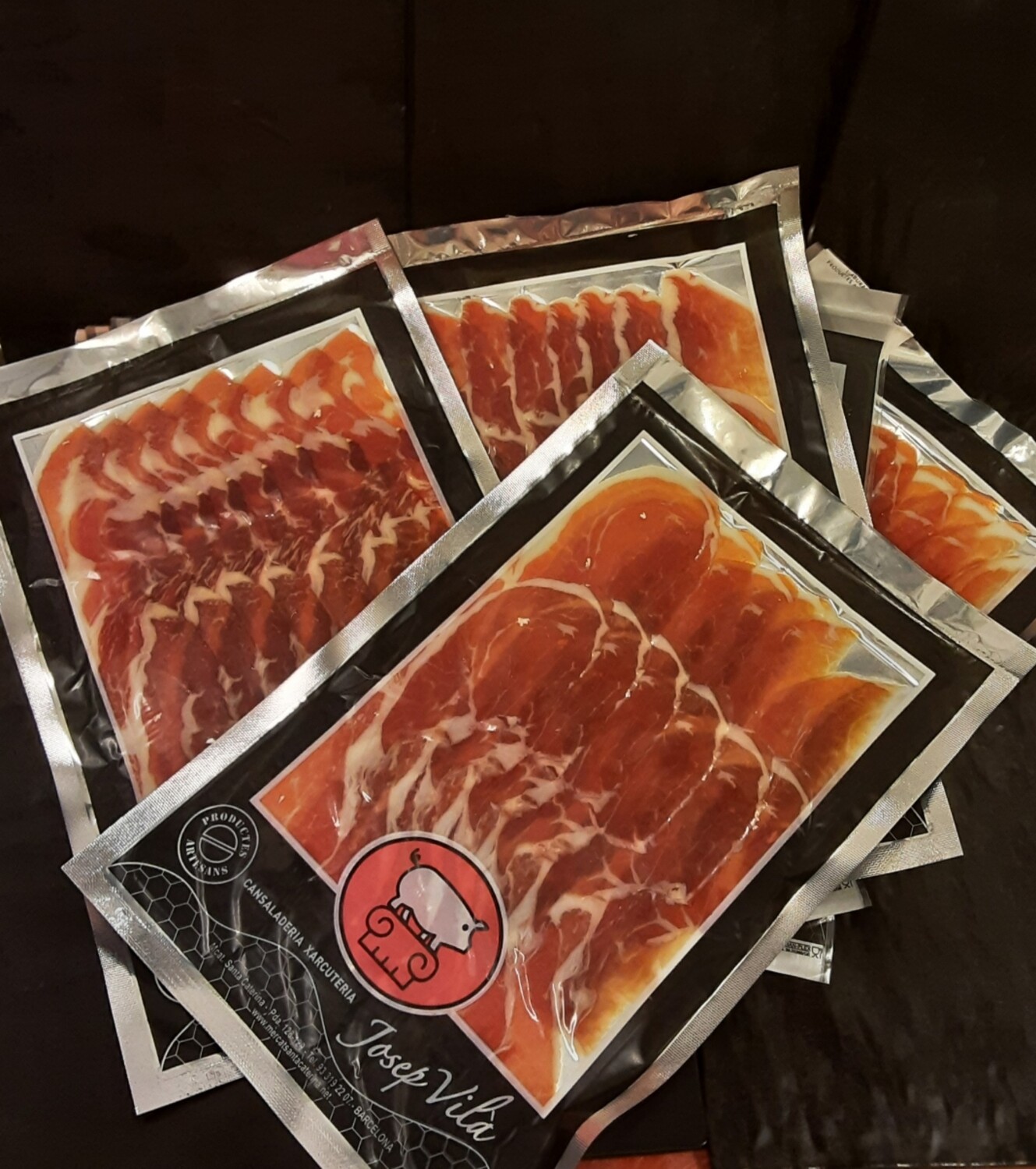 Pack pernil ibèric 75% raça iberica (10 sobres de 100 gr)