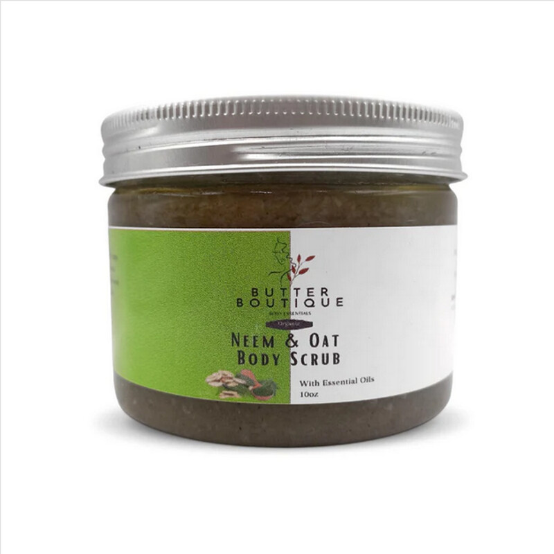 Organic Neem &amp; Oat Face / Body Scrub
