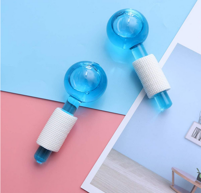 Cooling Glass Facial Globe Roller
