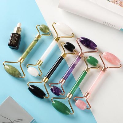 Natural Jade Face Roller / Massager Tool