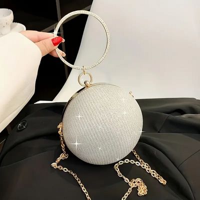 Round Prom Purse
