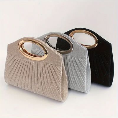 Glamorous Glitter Dinner Clutch Bag