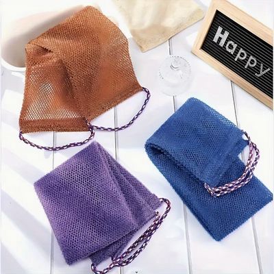 African Nylon Exfoliating Bath Sponge / Scrubber