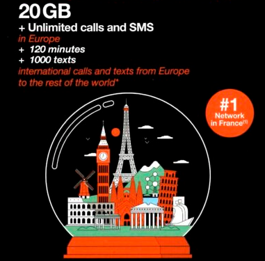 Europe all over - 30 Days SIM (10 GB Data)