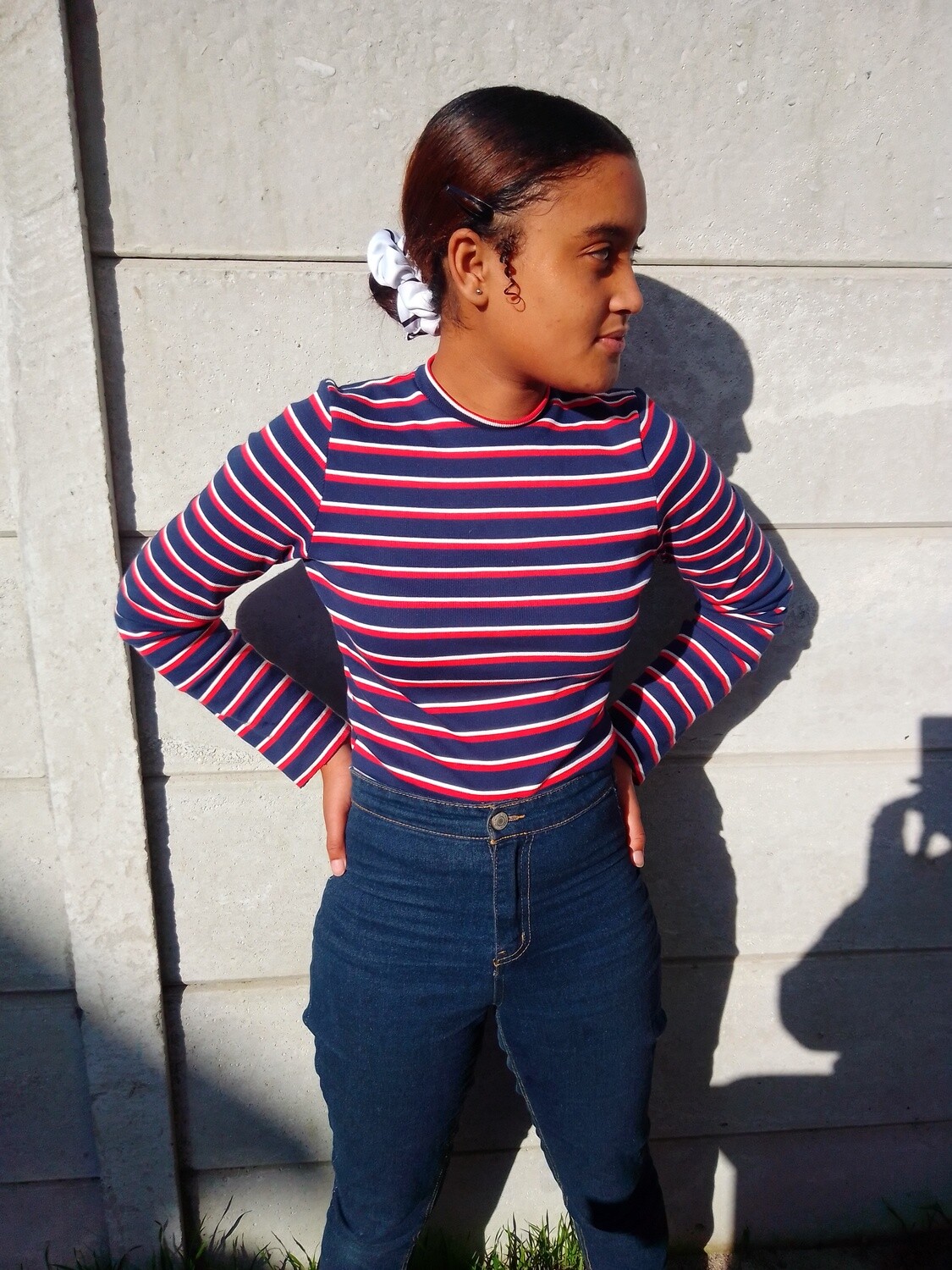 Mock Neck Top