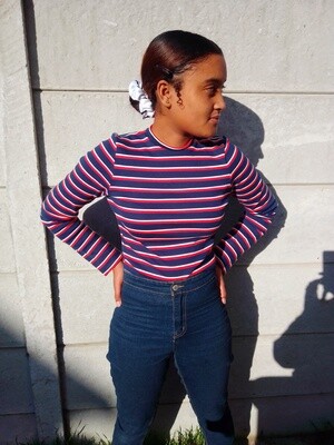Mock Neck Top