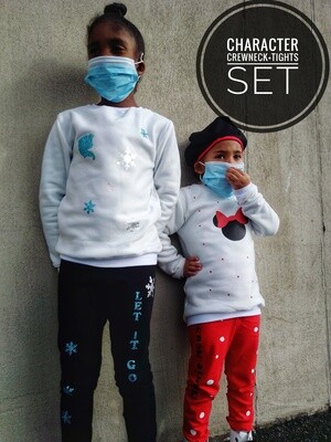 Crewneck &amp;Tights character set