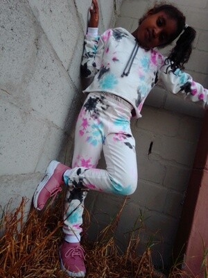 Tie-dye tiktok Inspired Tracksuit