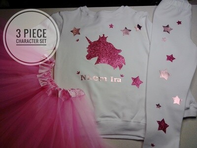 3 piece character tutu set