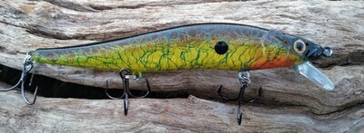 85RR126 NEW BY BLUSPIN JERK BAIT REAL ROGOS 85 12g 85mm SINKING COLOR 
