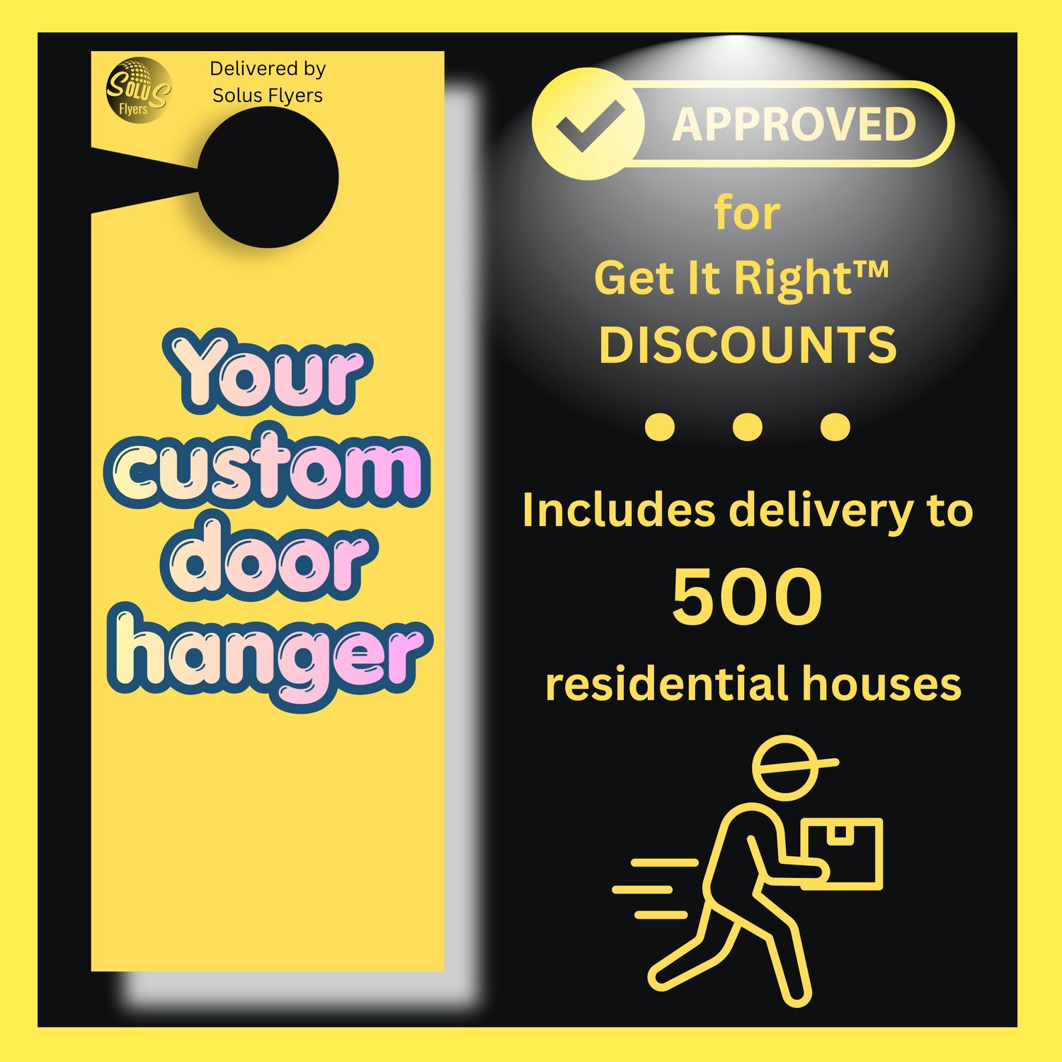 500 Door Hangers