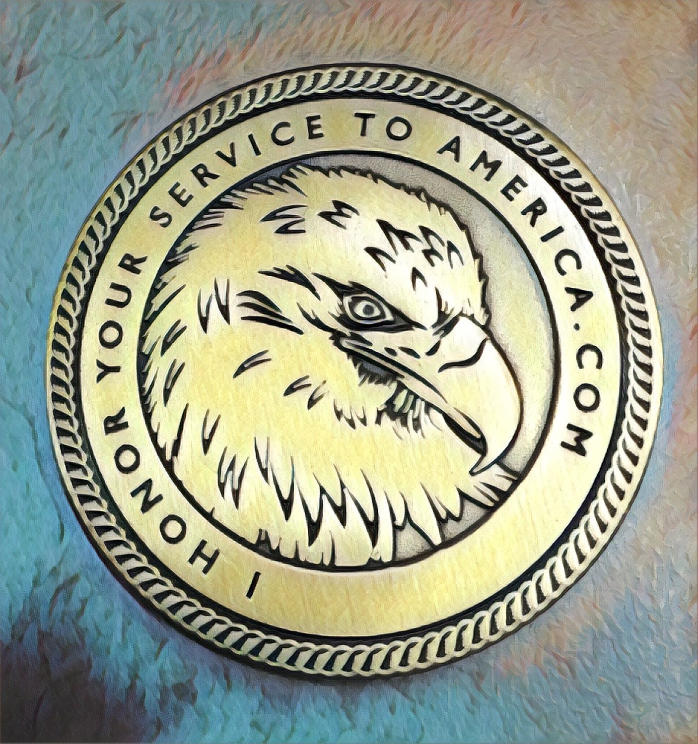 Thank you for your service Challenge Coin