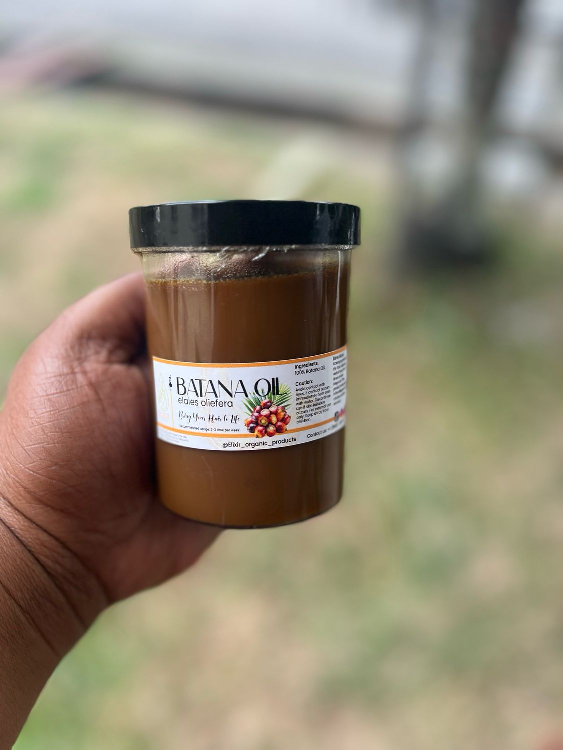 100 % Raw Unrefined Batana Oil from Honduras-8Oz