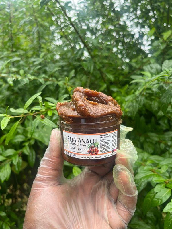 100 % Raw Unrefined Batana Oil from Honduras-4 Oz