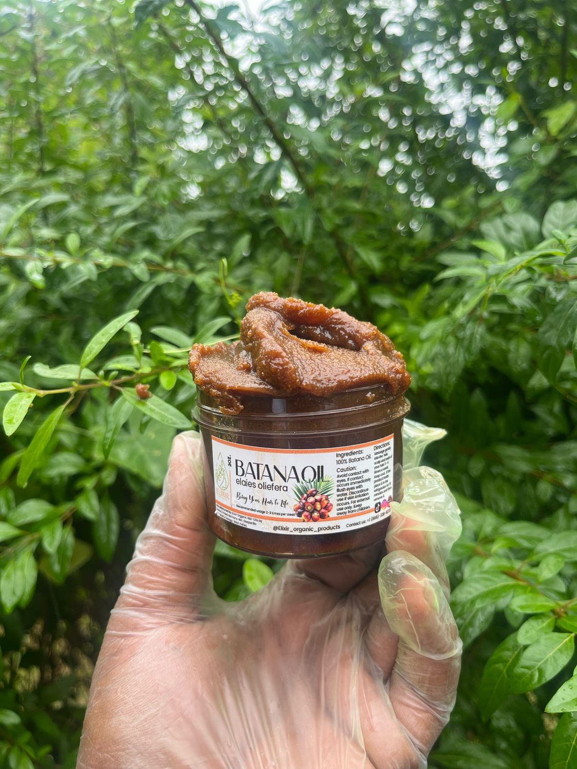 100 % Raw Unrefined Batana Oil from Honduras-4 Oz