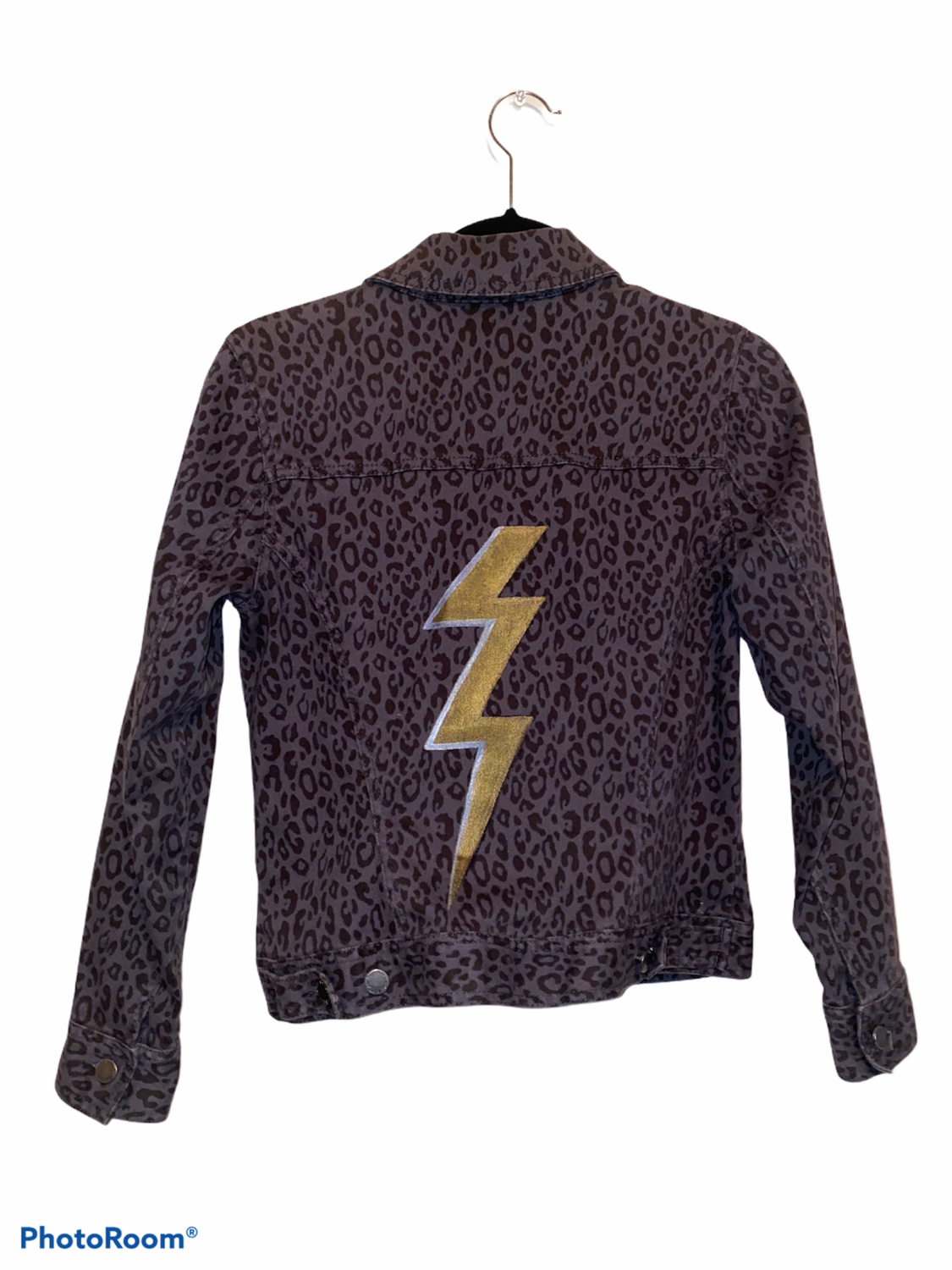 Striker cheetah denim jacket