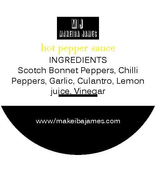 MJ Hot Pepper Sauce 8 oZ