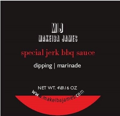 MJ Special Jerk BBQ Sauce 16 oZ