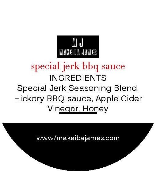 MJ Special Jerk BBQ Sauce 16 oZ