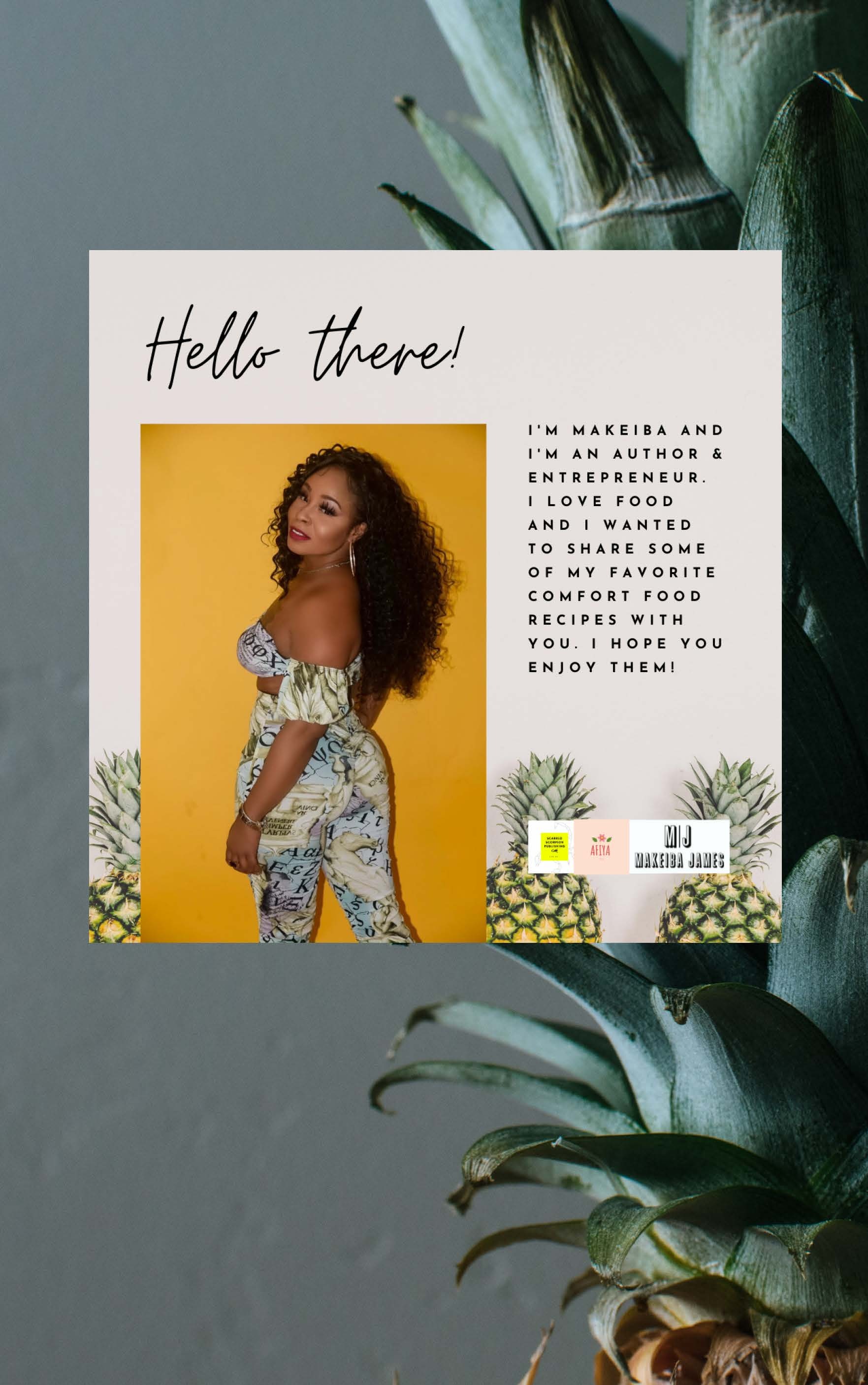 A Seat At My Kitchen Table CookBook