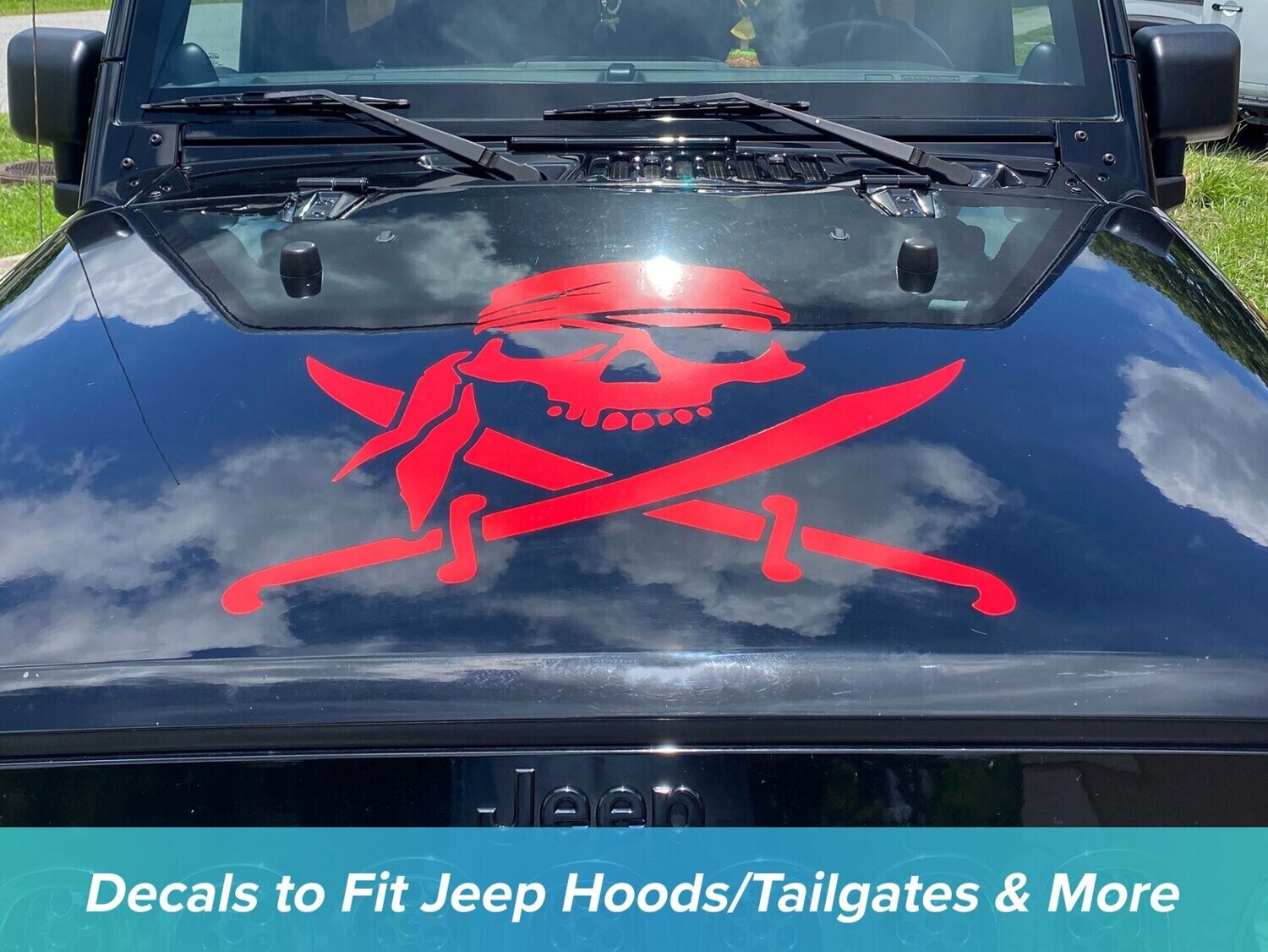 Vehicle Hood Graphic - Large