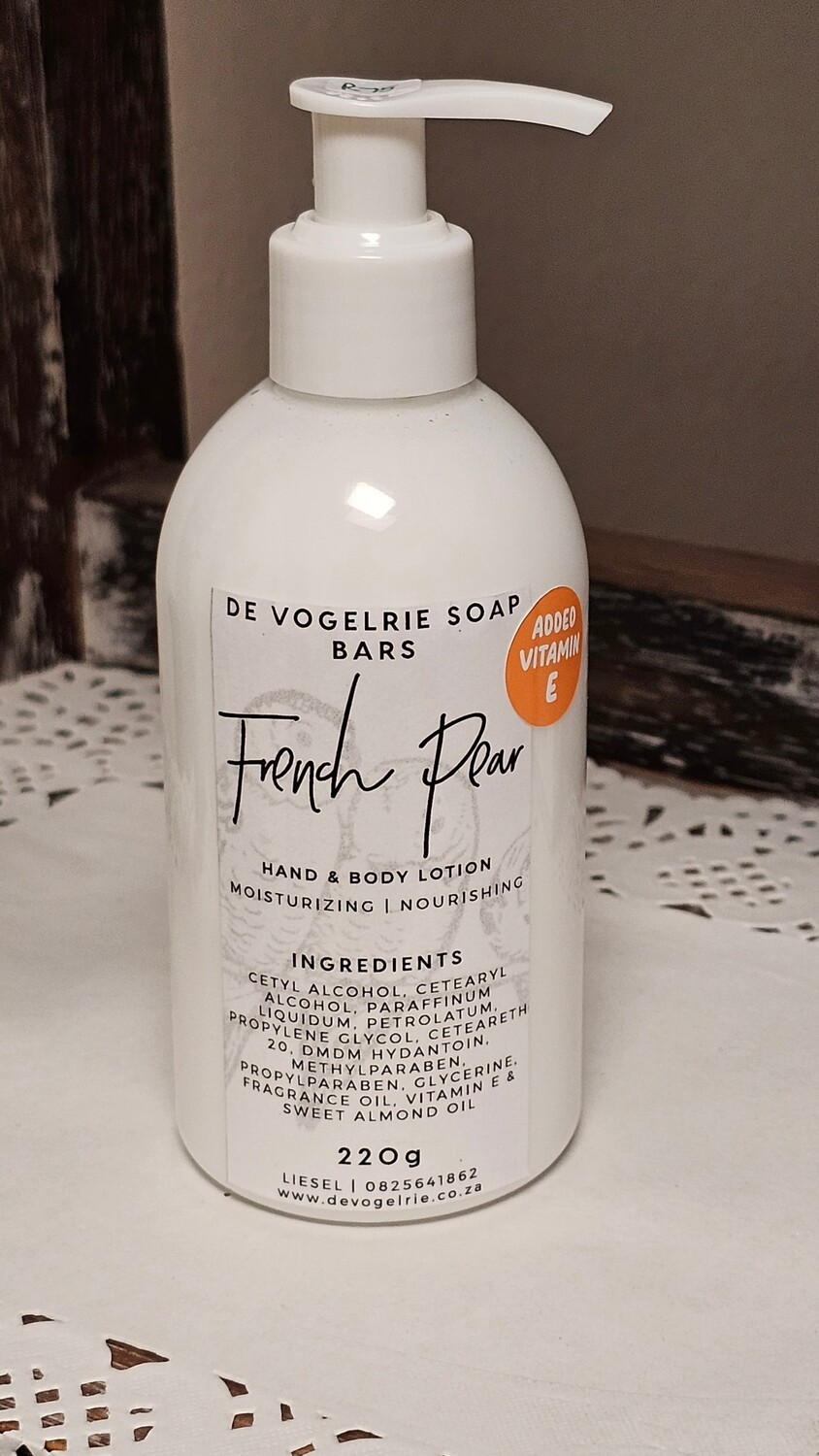 French Pear Hand &amp; Body Lotion