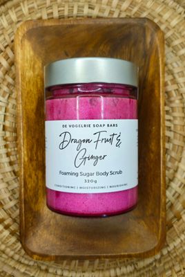 Dragon fruit ginger Foaming Sugar Body Scrub 300g