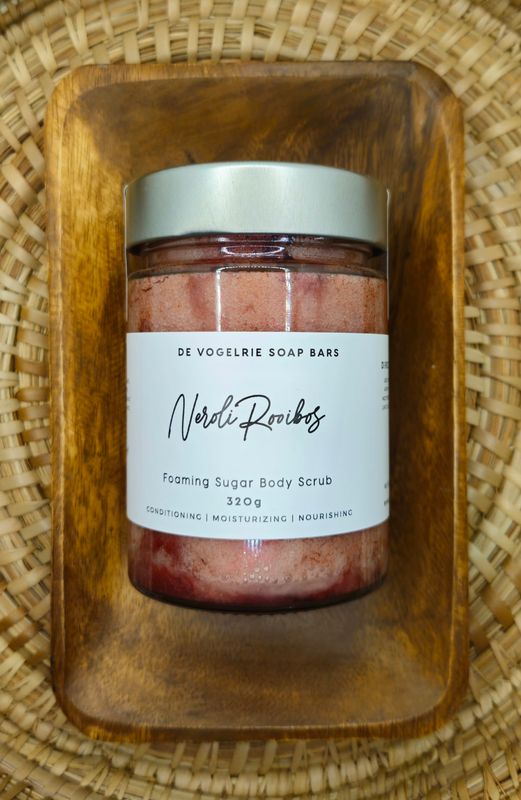 Neroli Rooibos Foaming Sugar Body Scrub 314ml