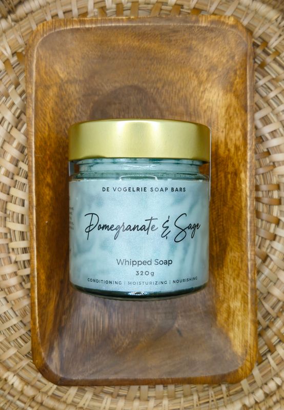 Pomegranate Sage Whipped Soap 212ml