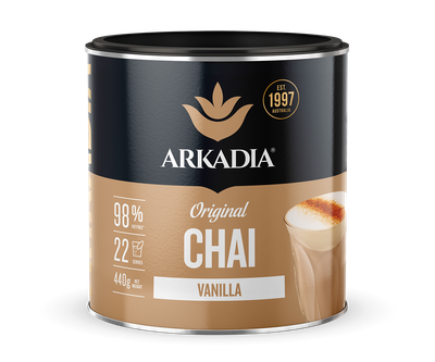 Arkadia Chai Tea Vanilla 440g