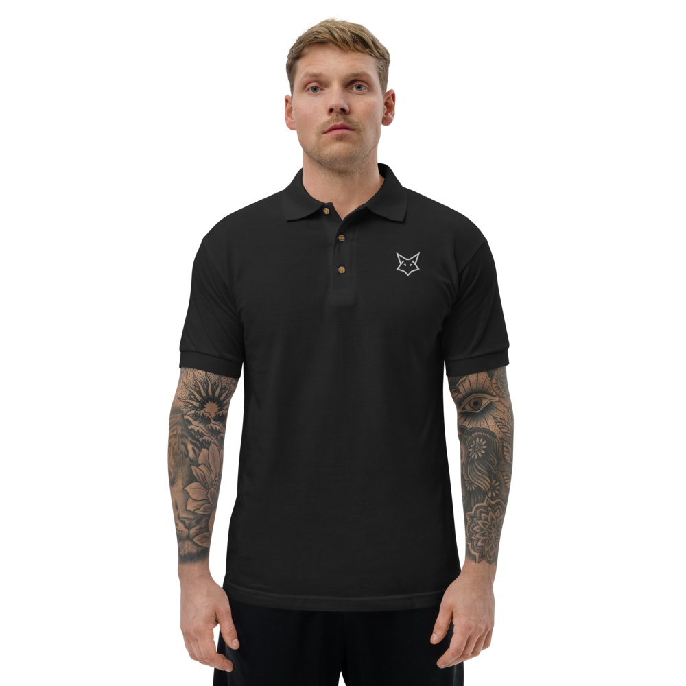 Allie Fox Embroidered Polo Shirt