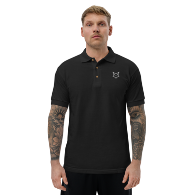 Allie Fox Embroidered Polo Shirt