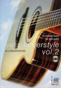 Easy Fingerstyle Vol. 2 - 15 melodic tunes for solo guitar (CD incl.)
