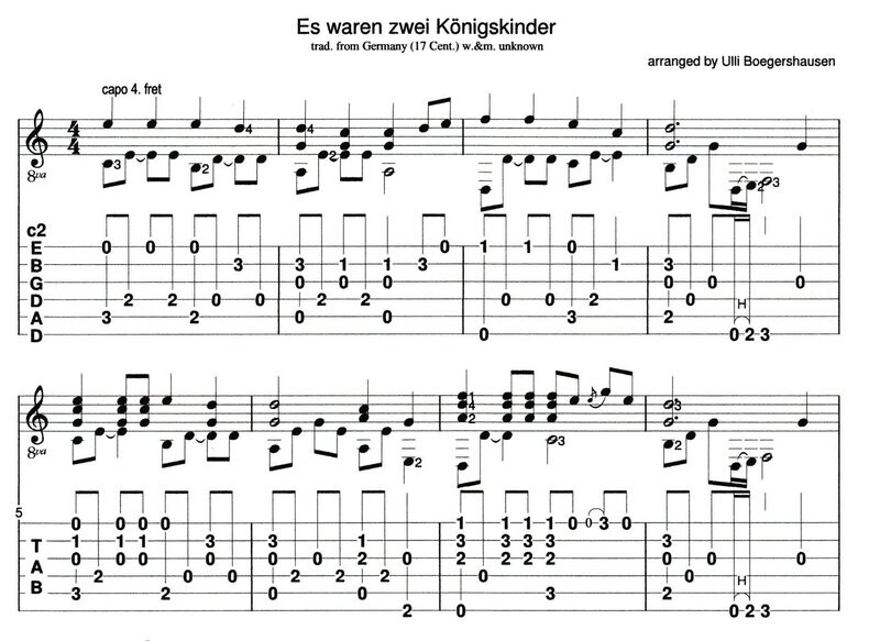 Es waren 2 Königskinder