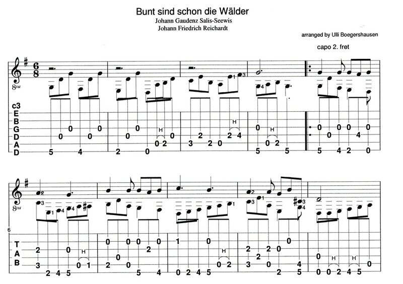 Bunt sind schon die Wälder
