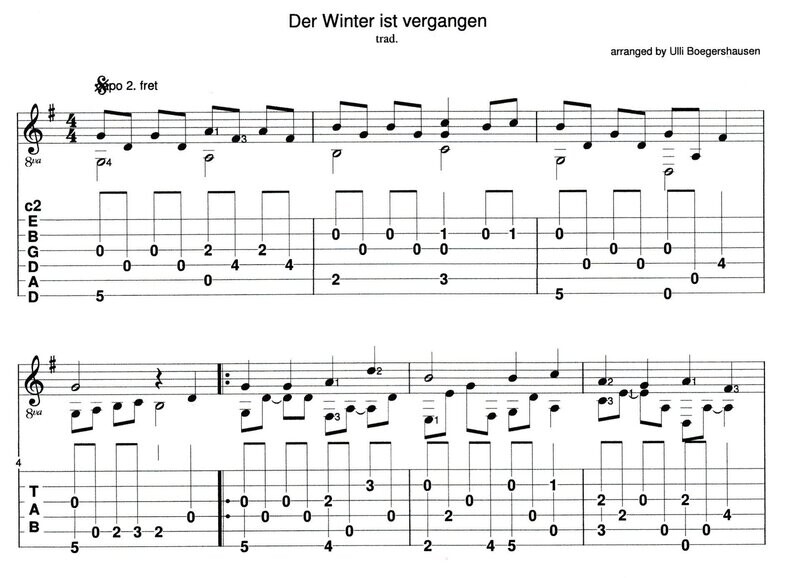 Der Winter ist vergangen