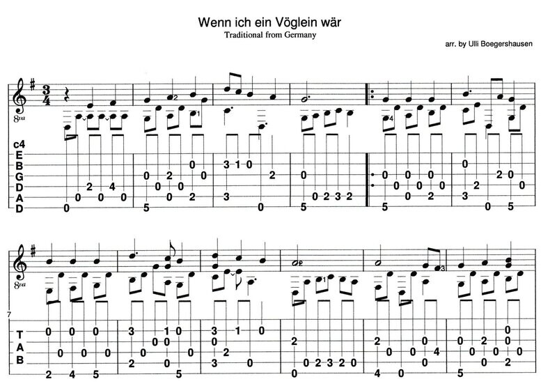 Wenn ich ein Vöglein wär