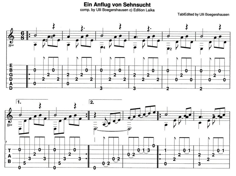 Ein Anflug von Sehnsucht