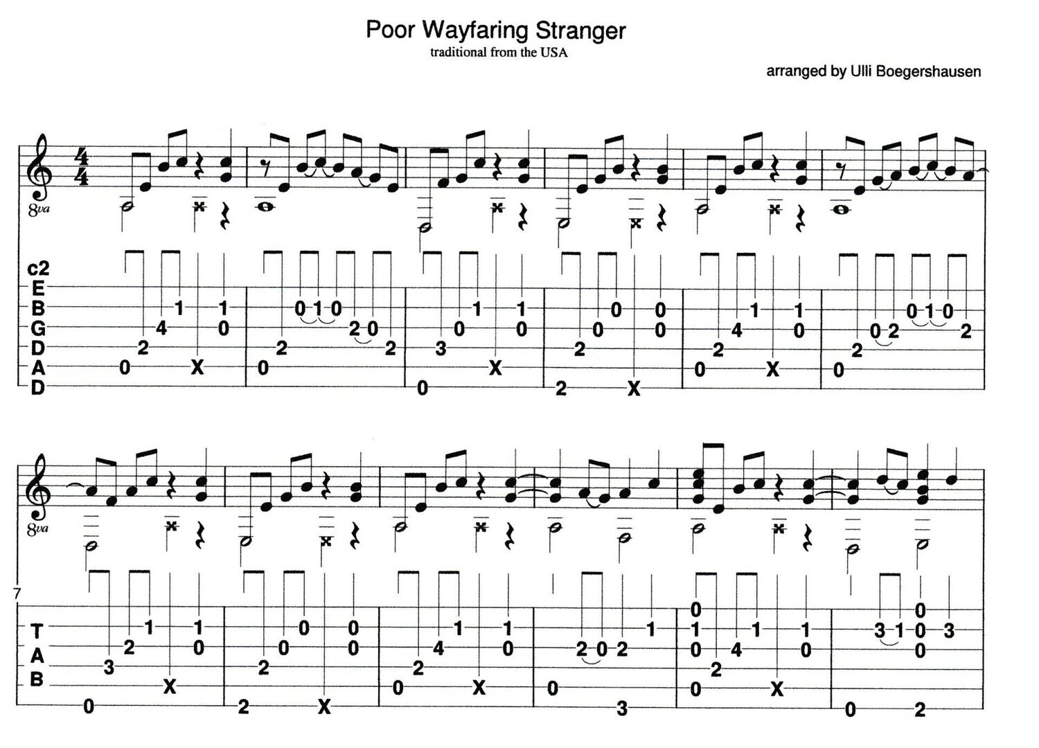 Poor Wayfaring Stranger