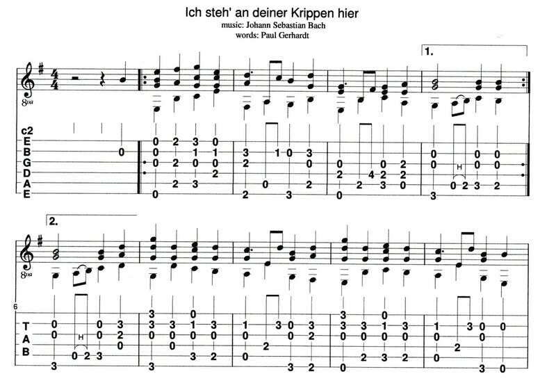 Ich steh an deiner Krippen hier