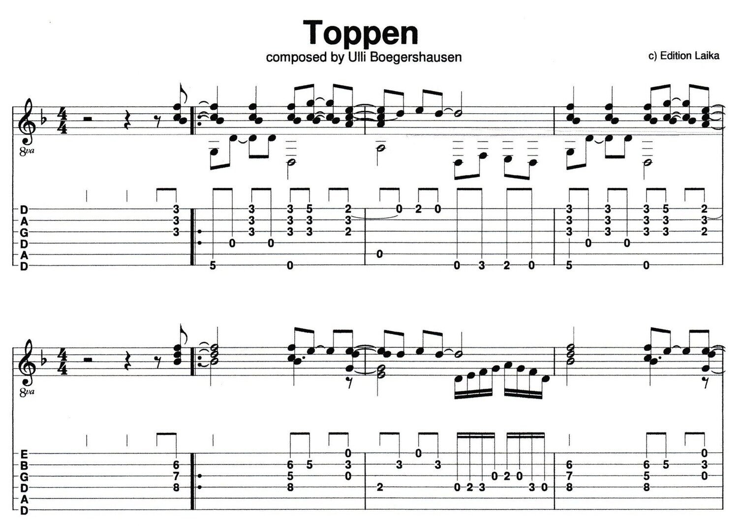 Toppen (guitar duet)